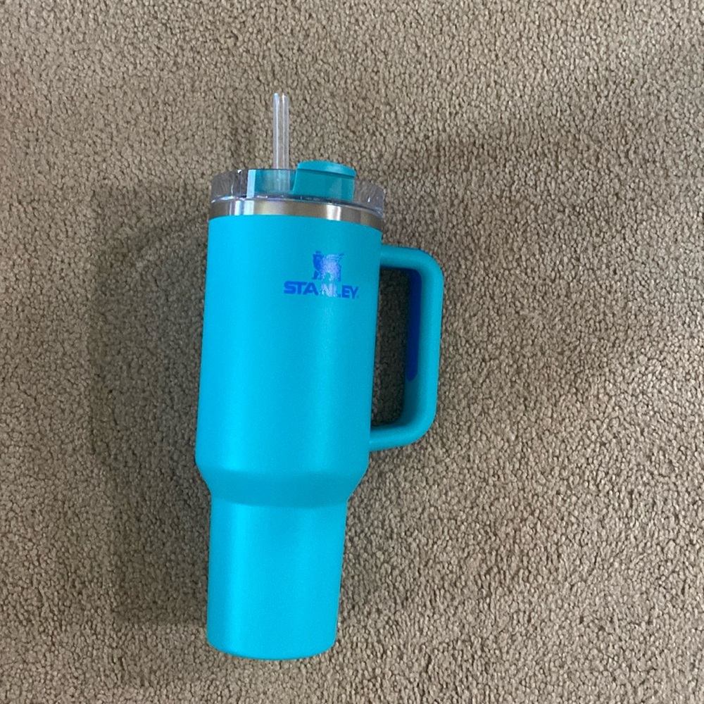 Stanley 40oz tumbler aqua